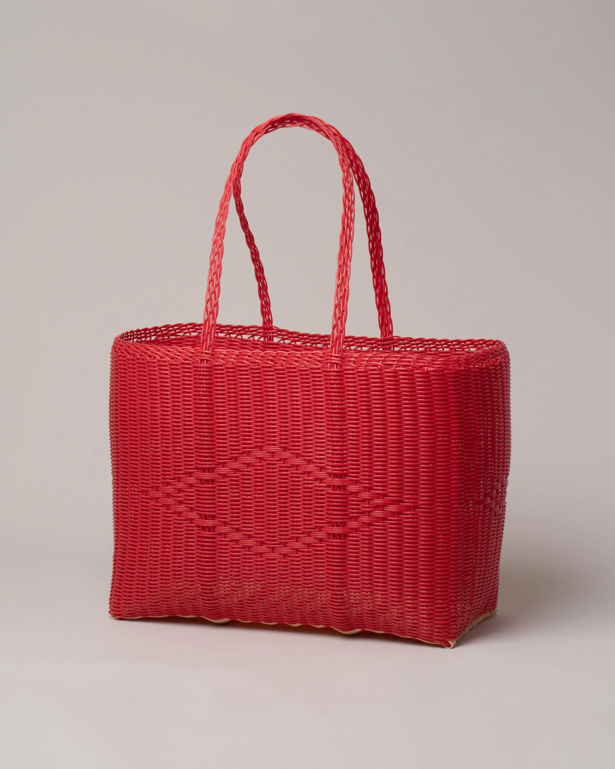 Large Handwoven Tote Basket Bag