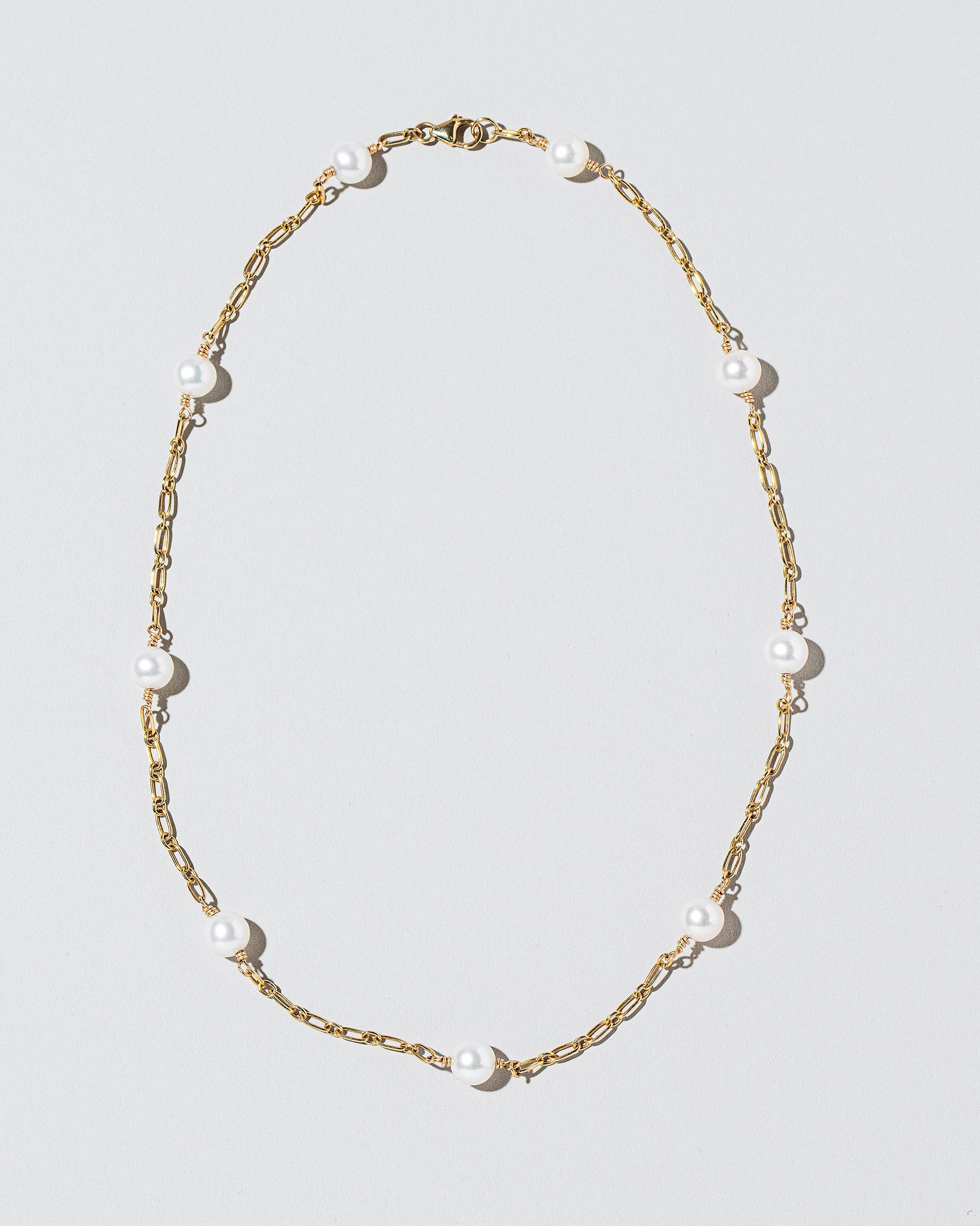 Pearl Station Necklace