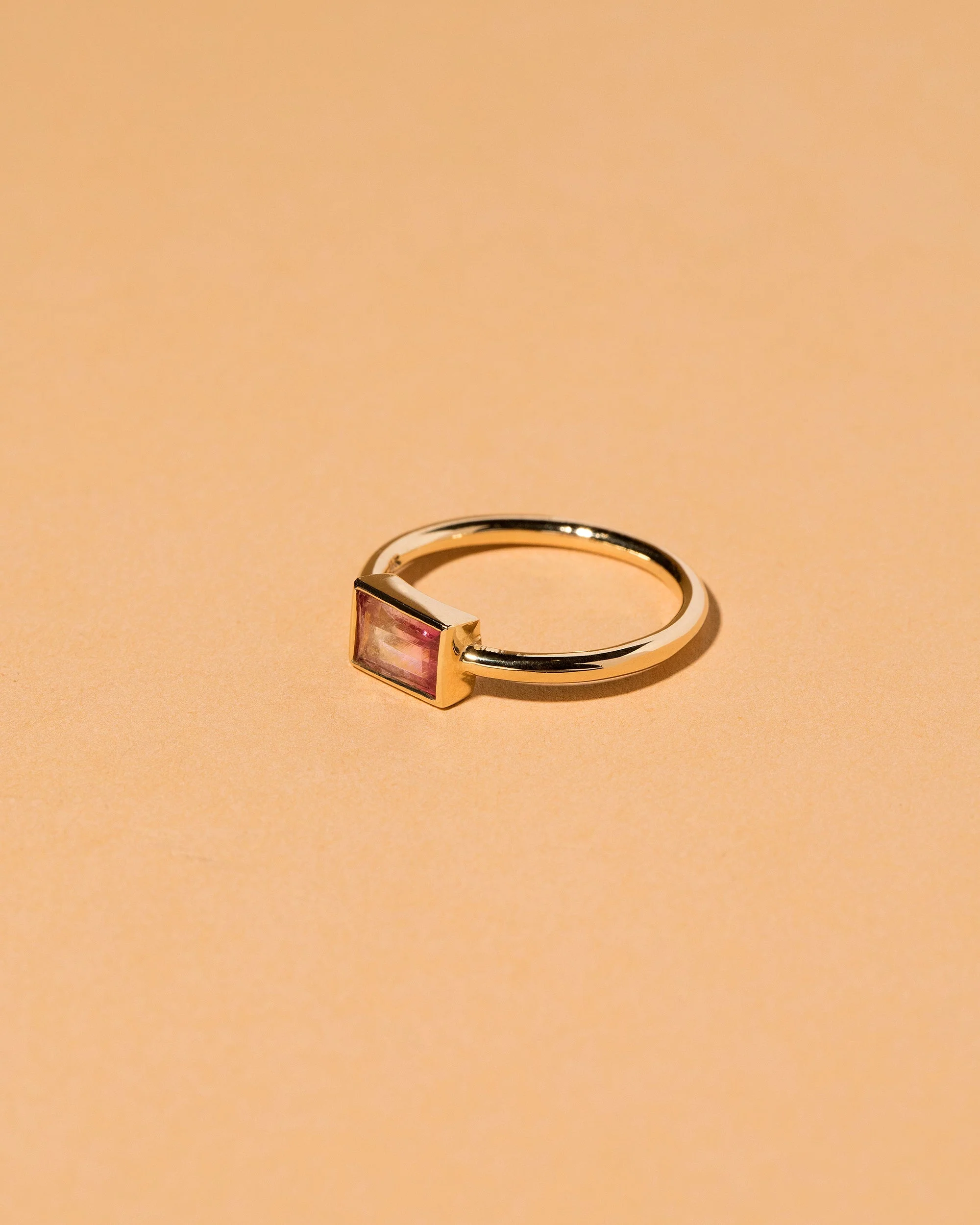 Pink & White Tourmaline Ring - Image 2