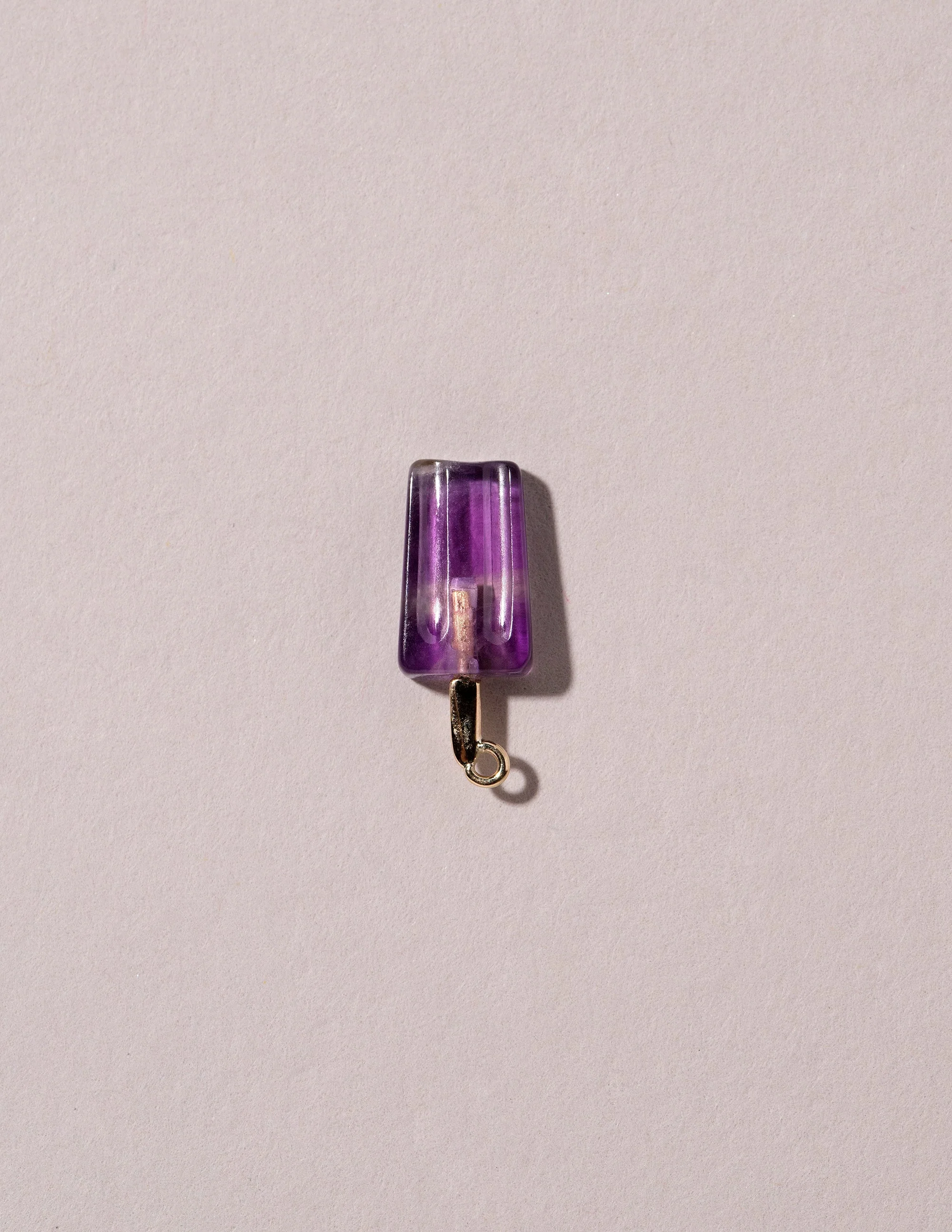 Grape Popsicle Charm