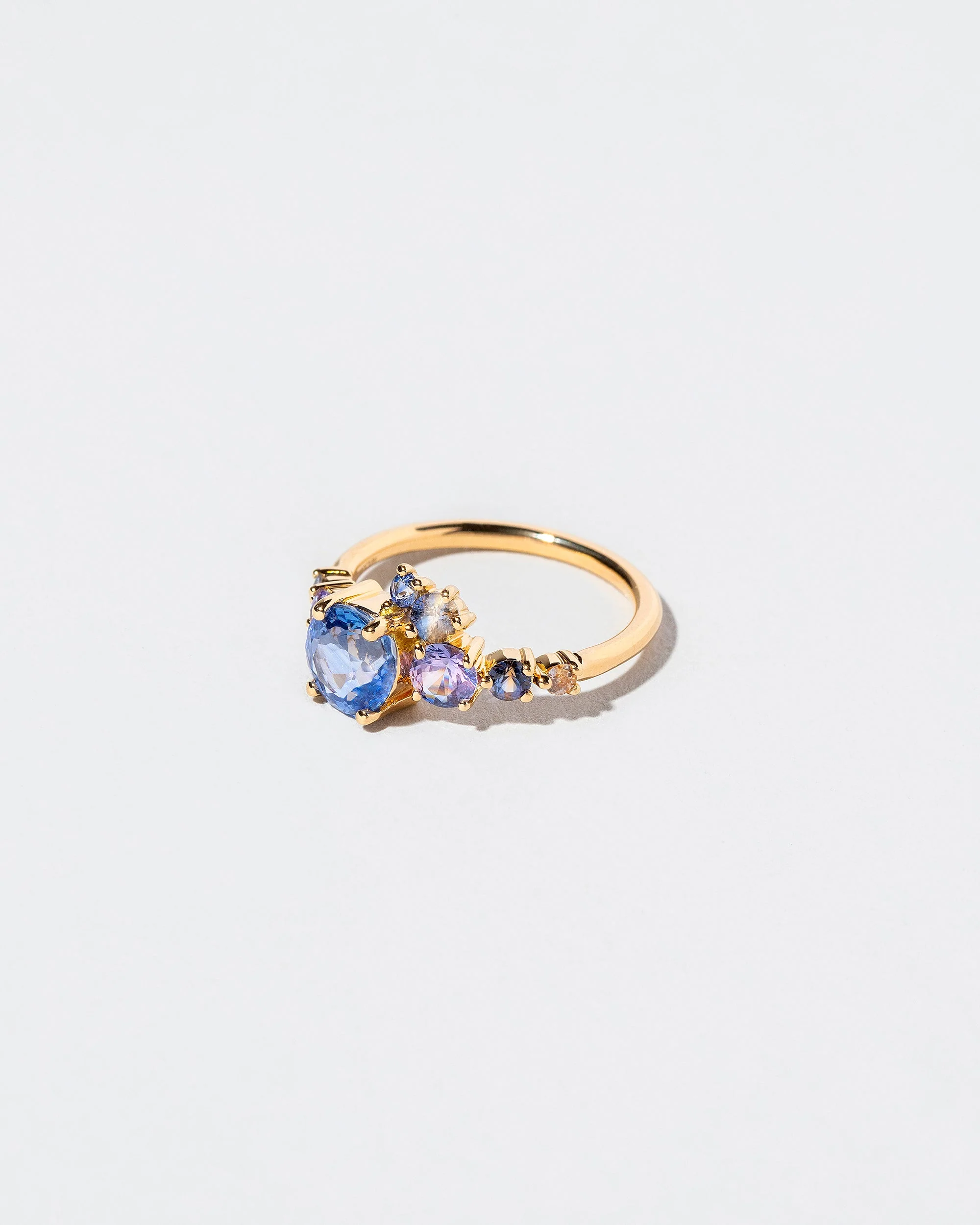 Luna Ring - Purple & Blue Sapphire - Image 2