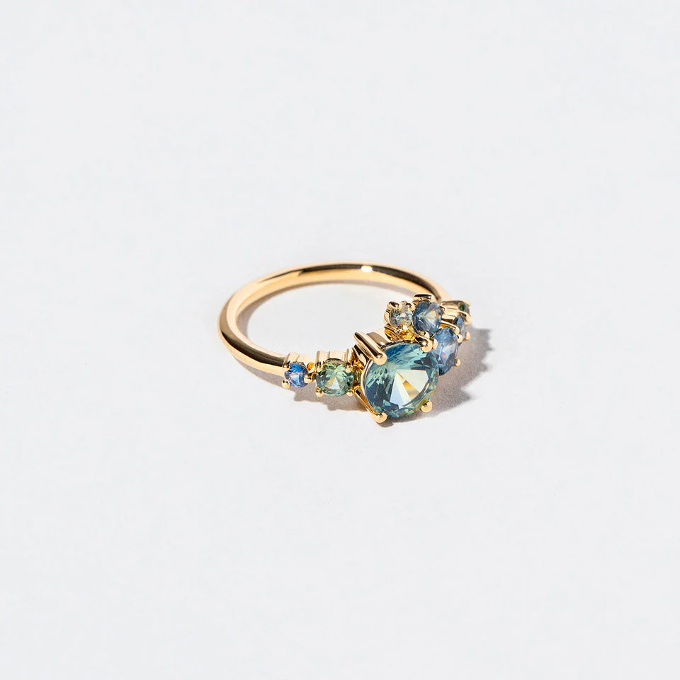 Luna Ring - Bicolor Sapphire - Image 3