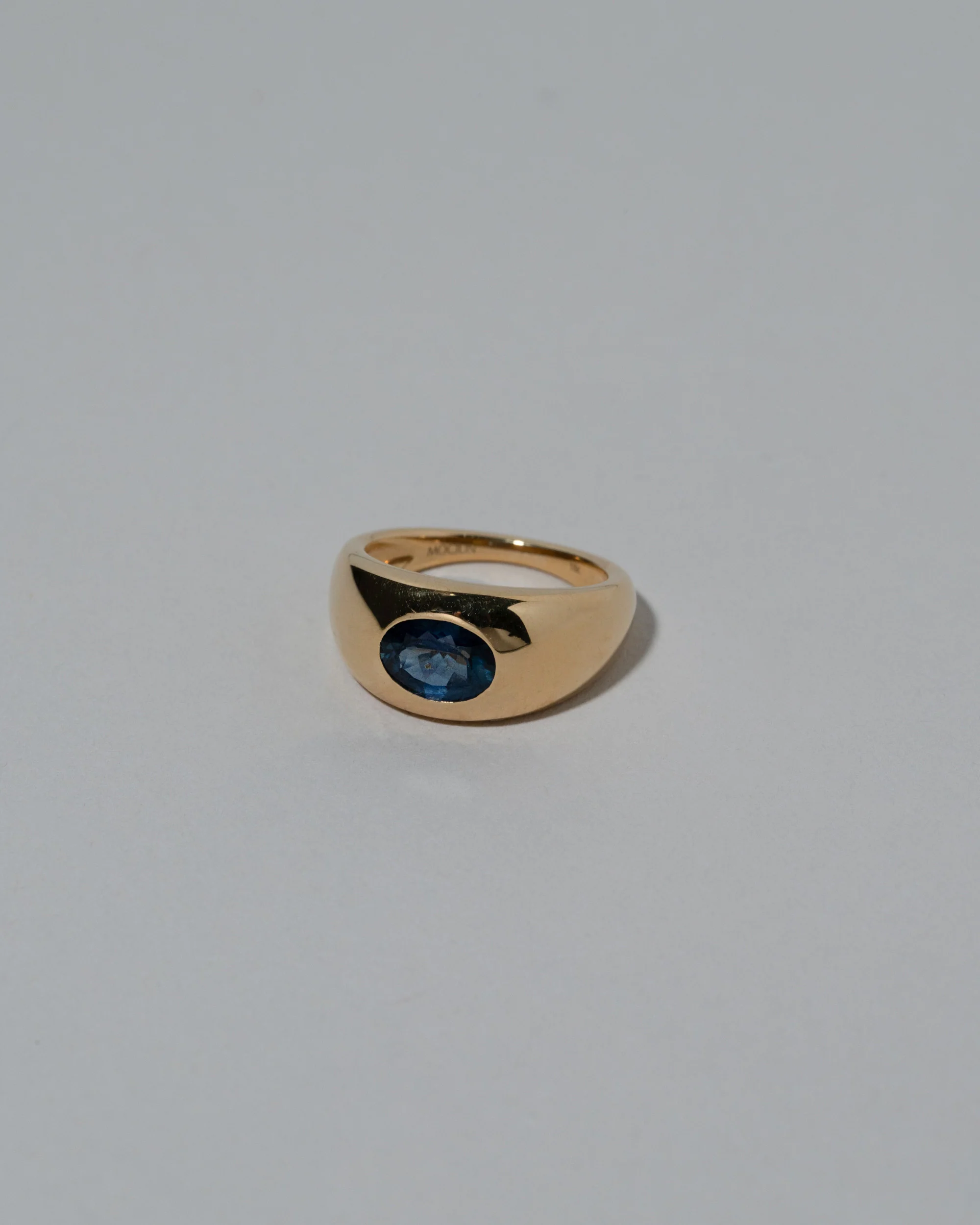 Jupiter Ring in Blue Sapphire - sz6 x Samples & Imperfects - Image 2