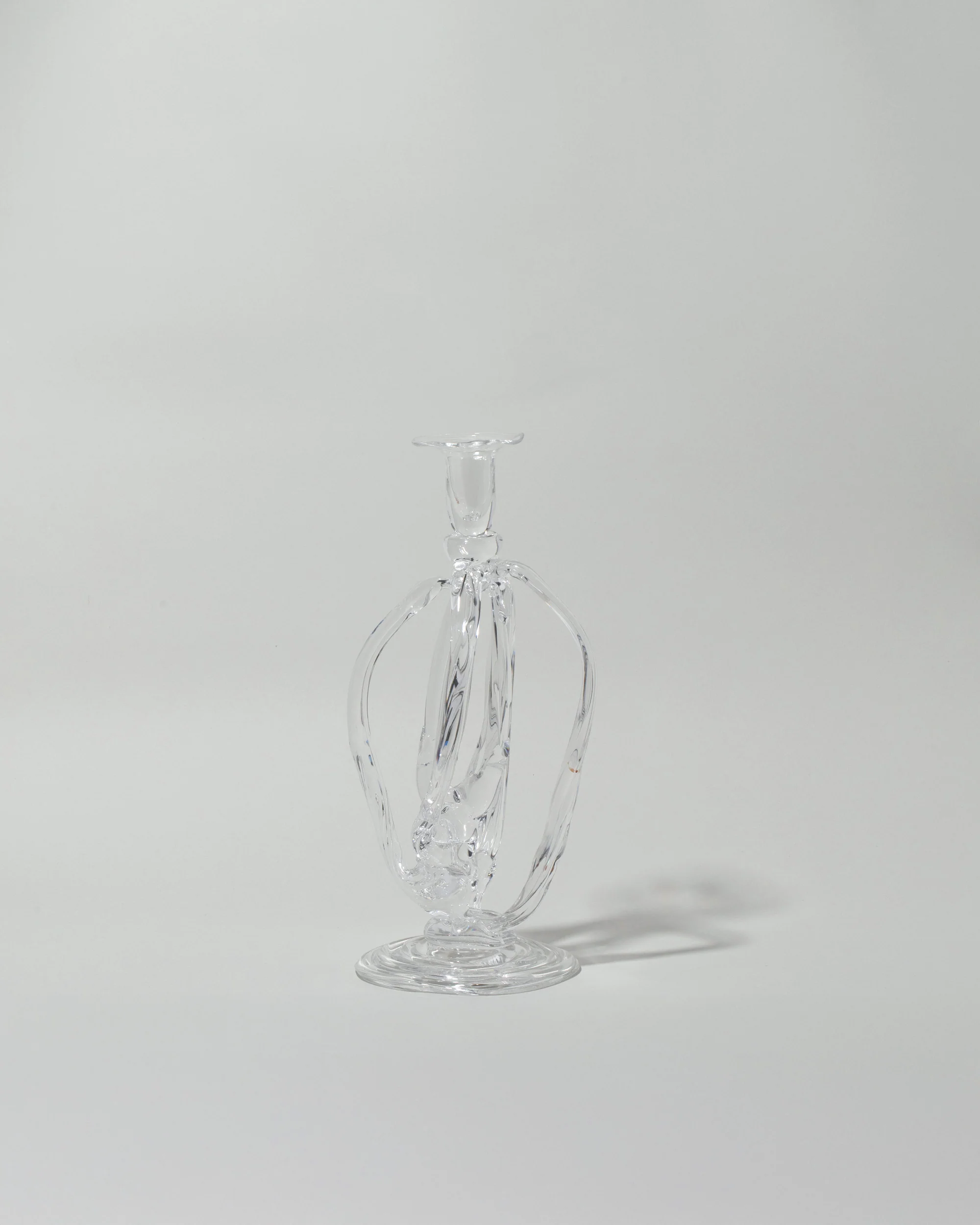 Glass Candle Holder