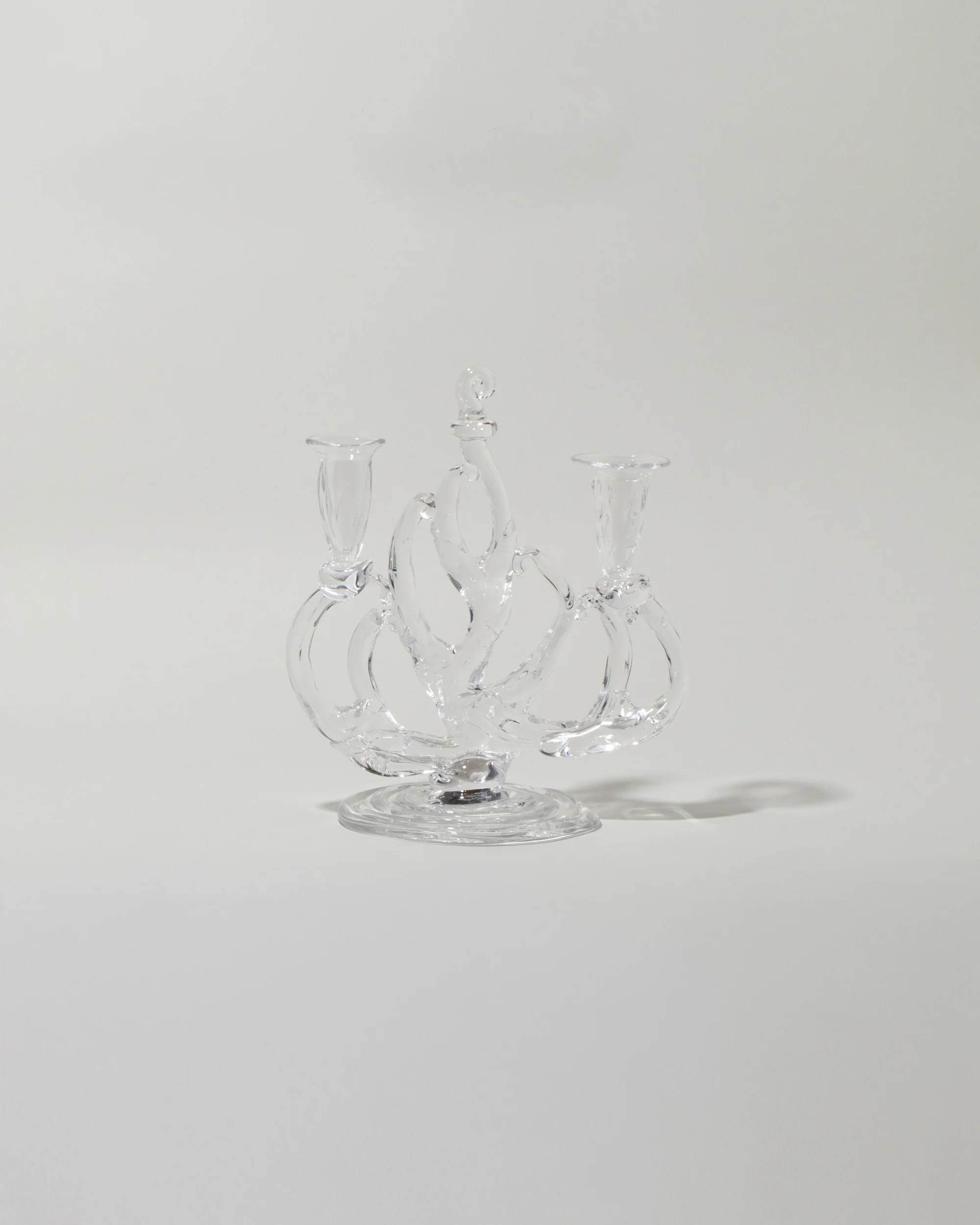 Glass Candelabra