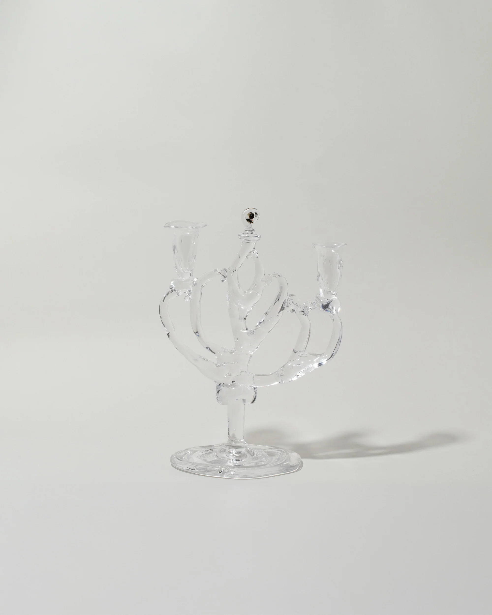 Glass Candelabra - Image 2