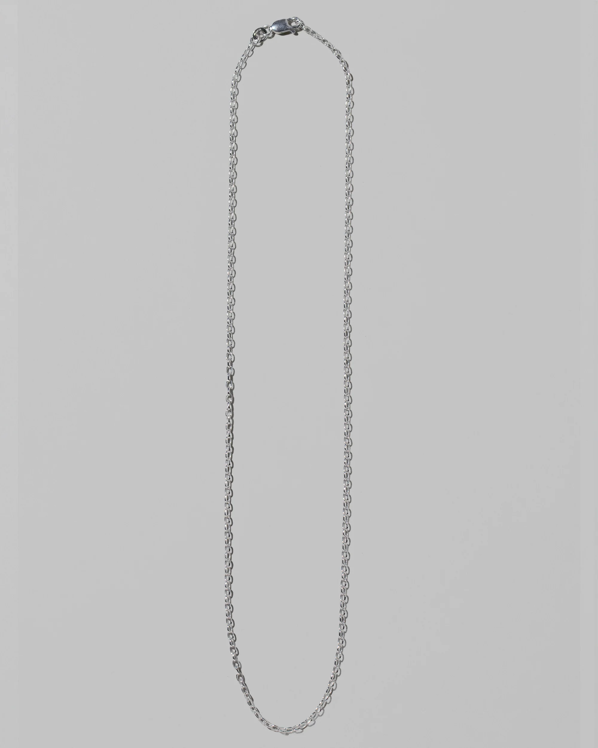 Sterling Silver Short Loop Chain Necklace - 1.95mm