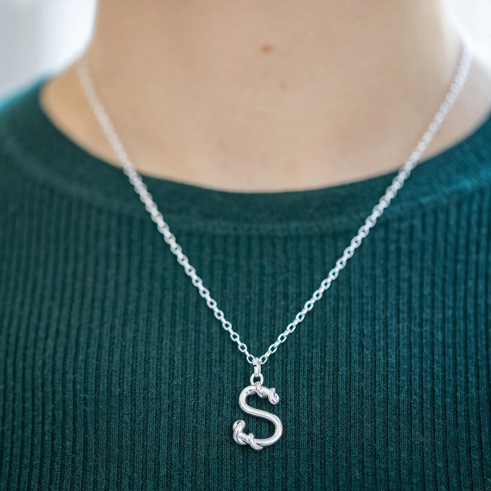 Sterling Silver Short Loop Chain Necklace - 1.95mm - Image 4