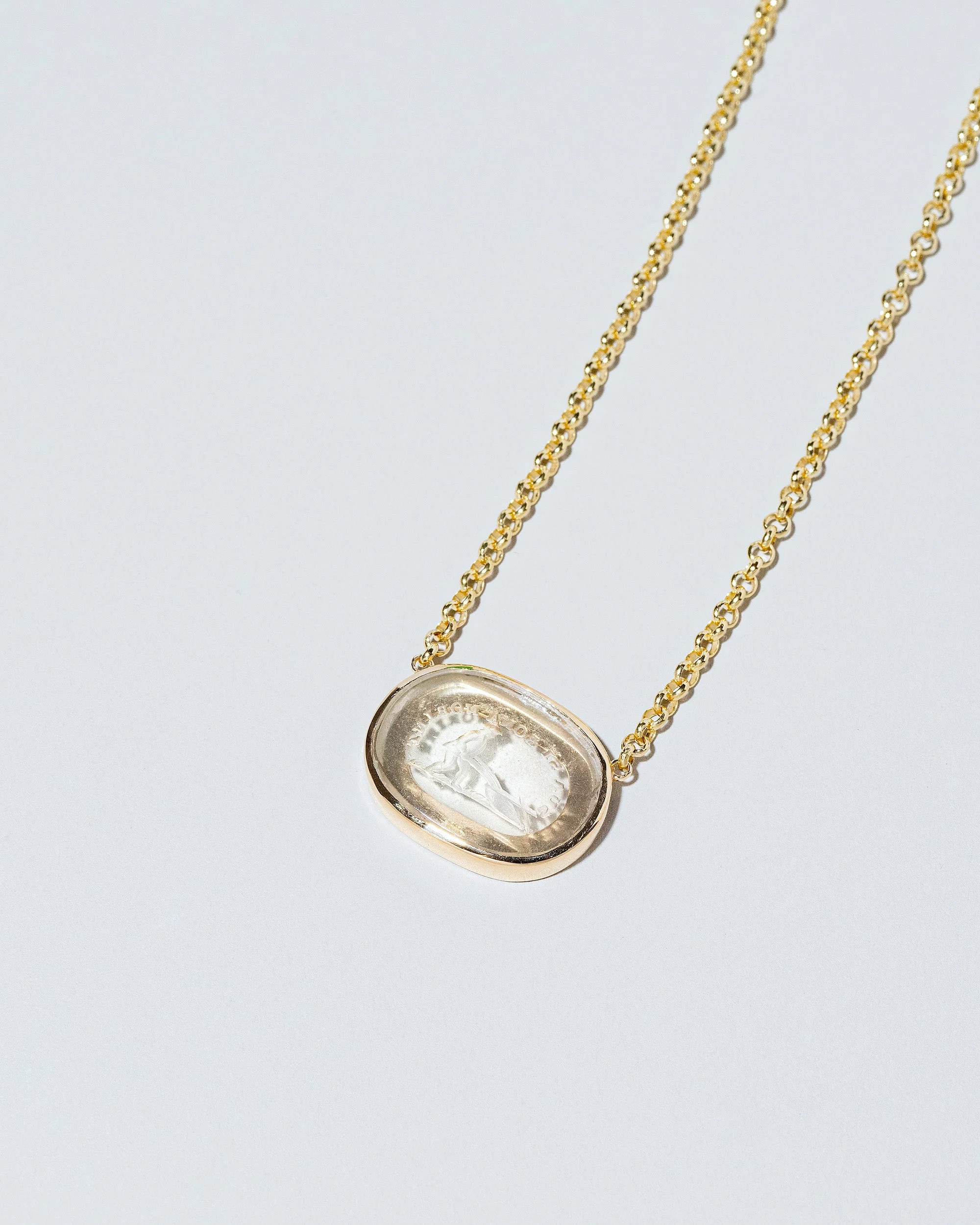 Simplicity Intaglio Seal Necklace - Image 2