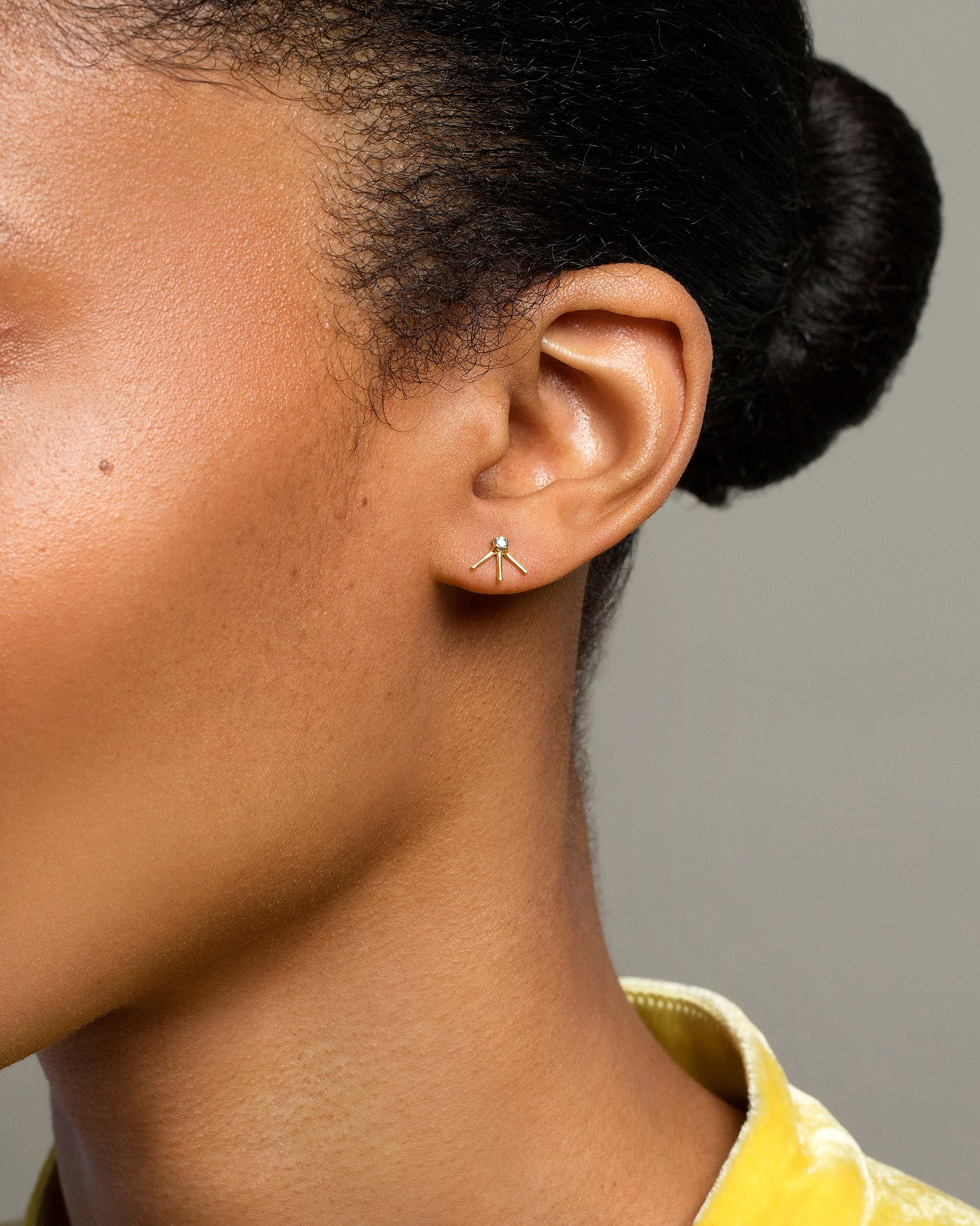 Sun Ray Stud Earring Single - Image 5