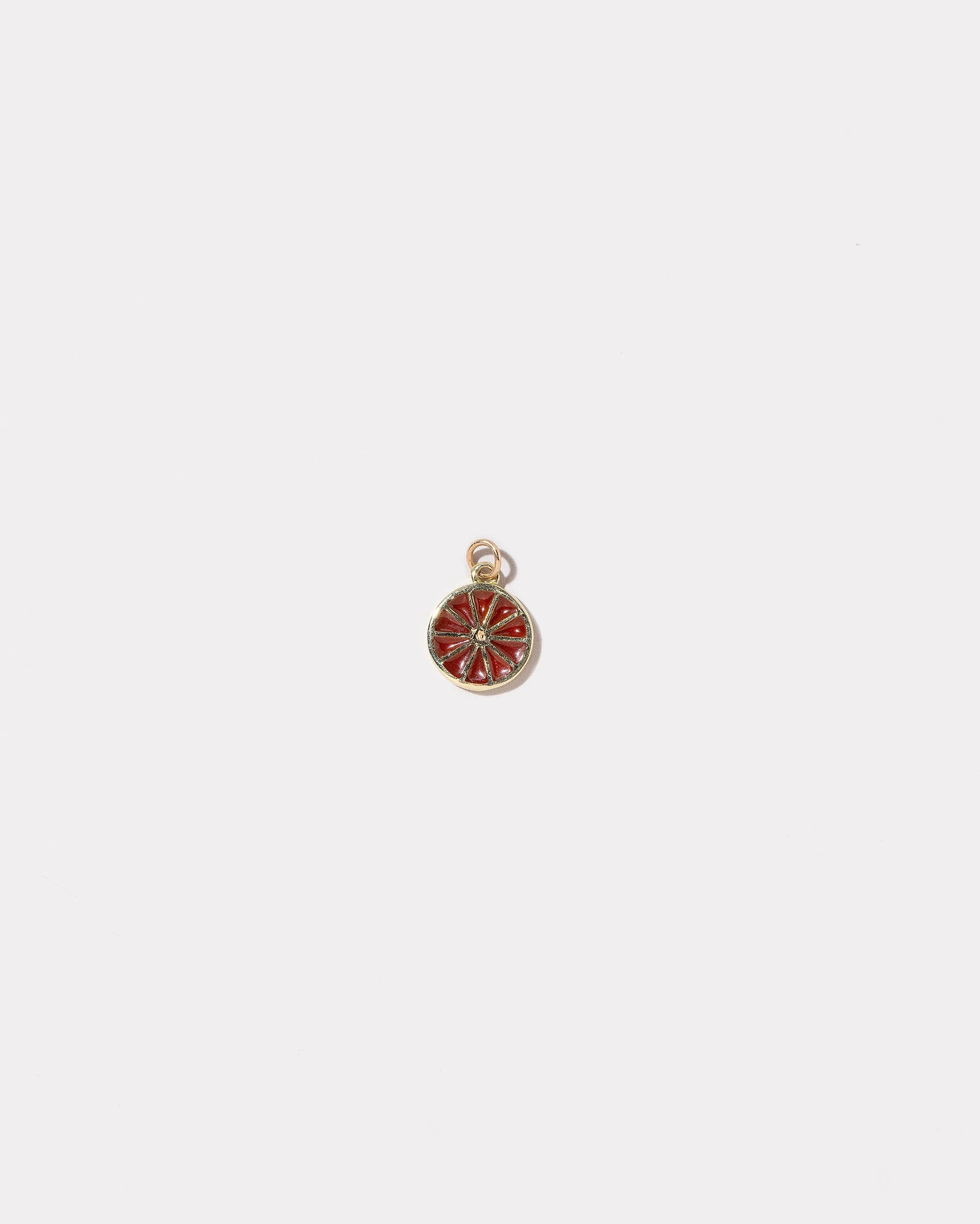 Grapefruit Slice Charm