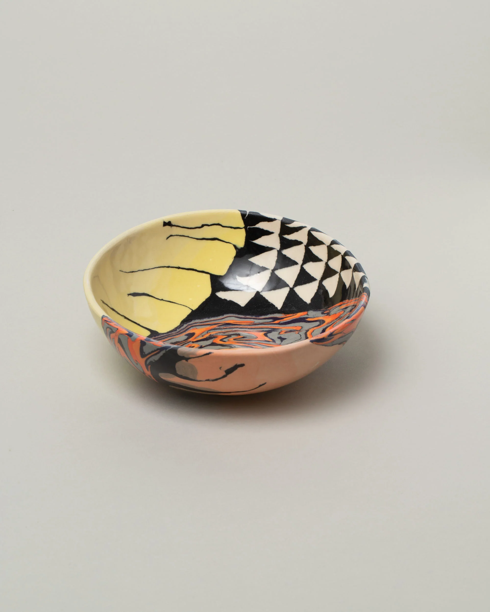 Nerikomi Bowl No. 220 - Image 3