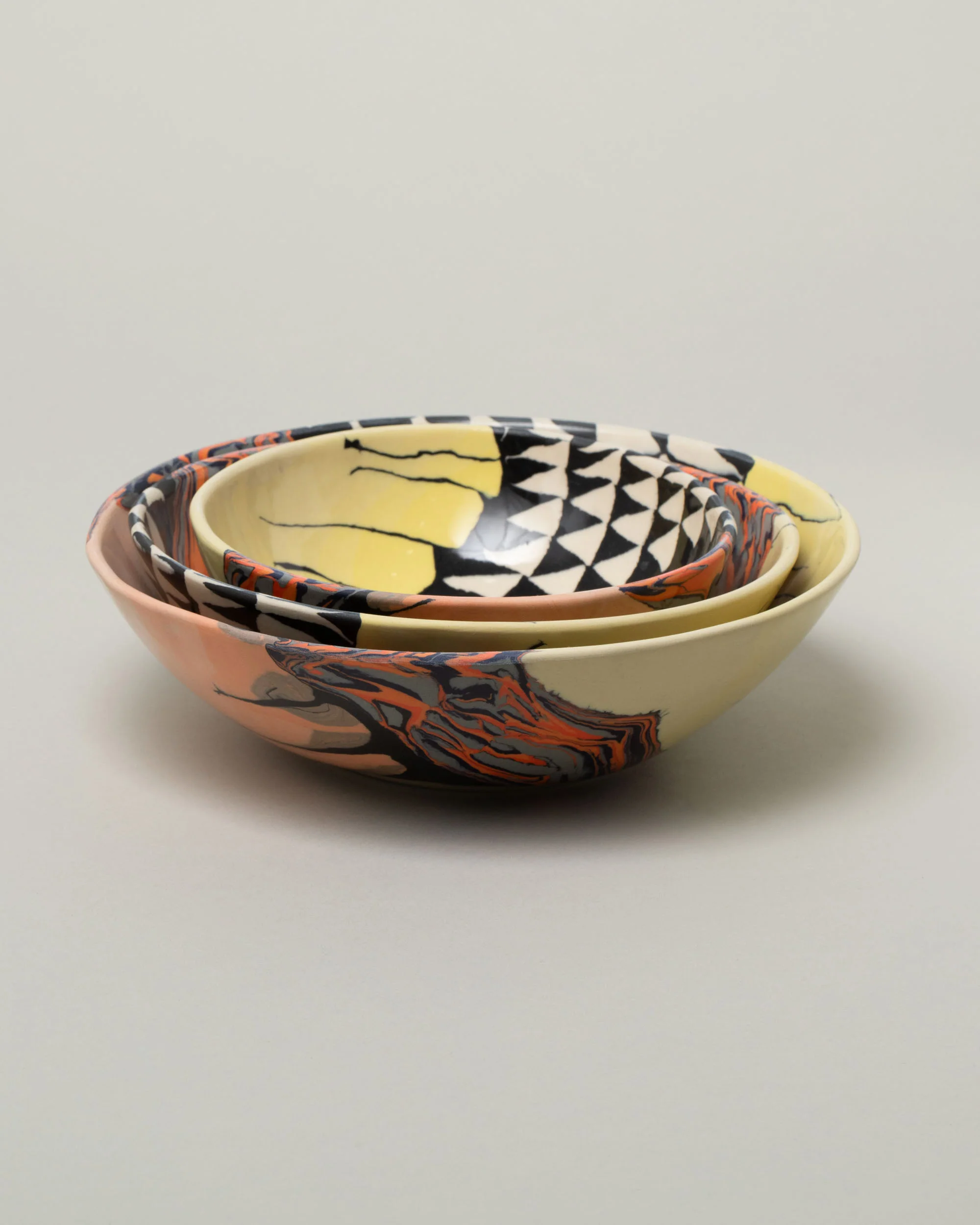 Nerikomi Bowl No. 220 - Image 5