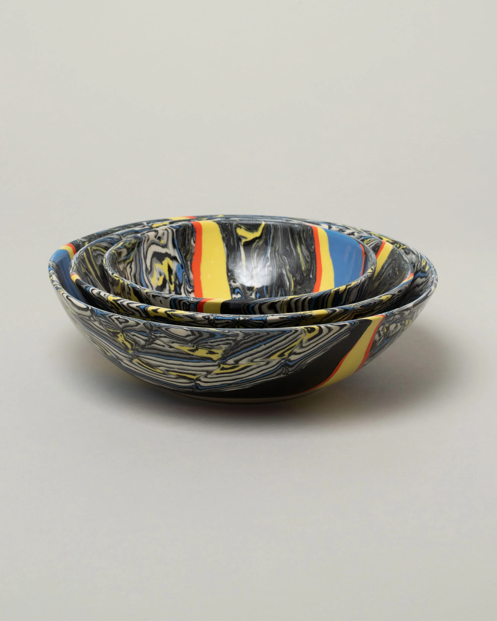 Nerikomi Bowl No. 241 - Image 5