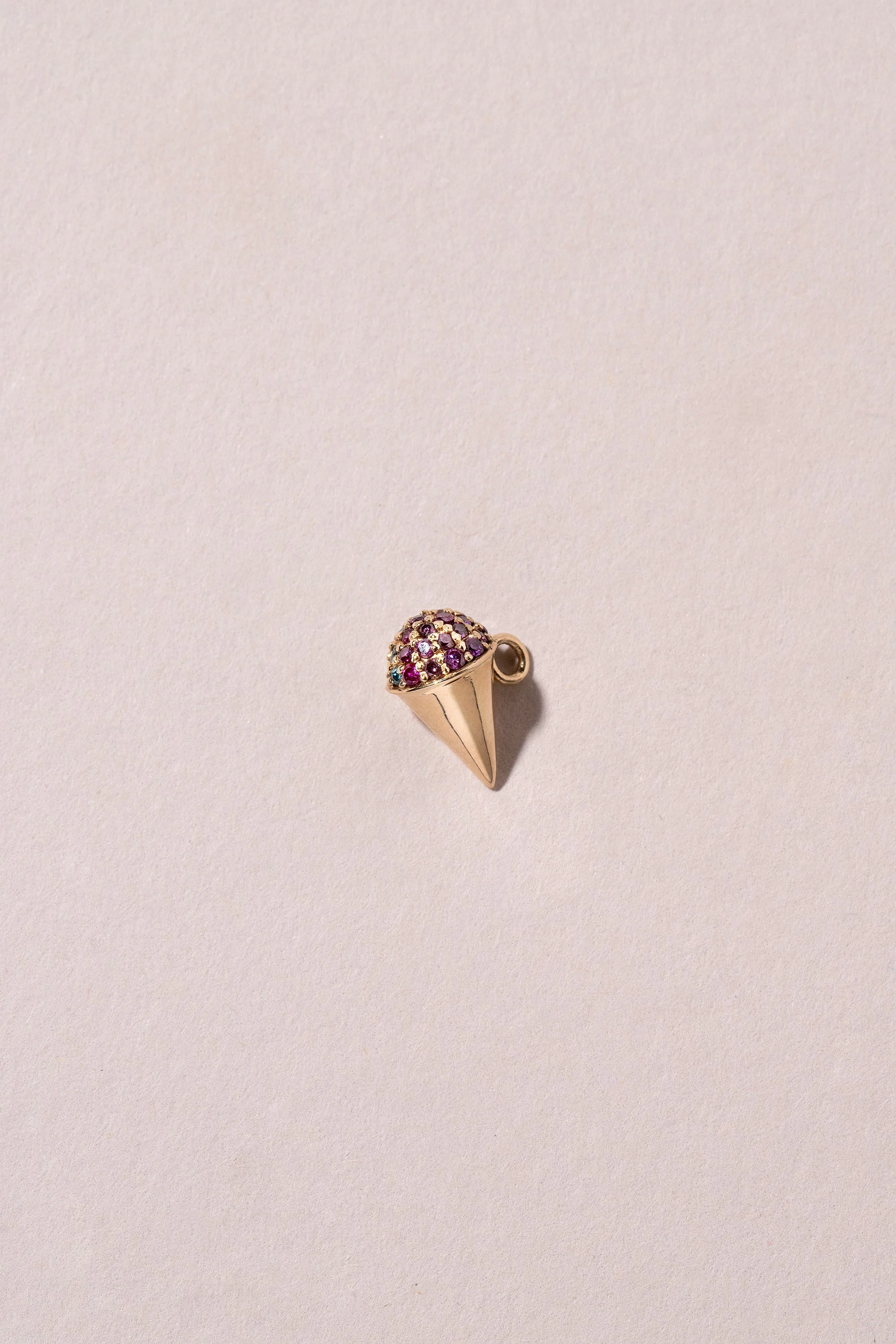 Blue Raspberry & Blackberry Sno Cone Charm