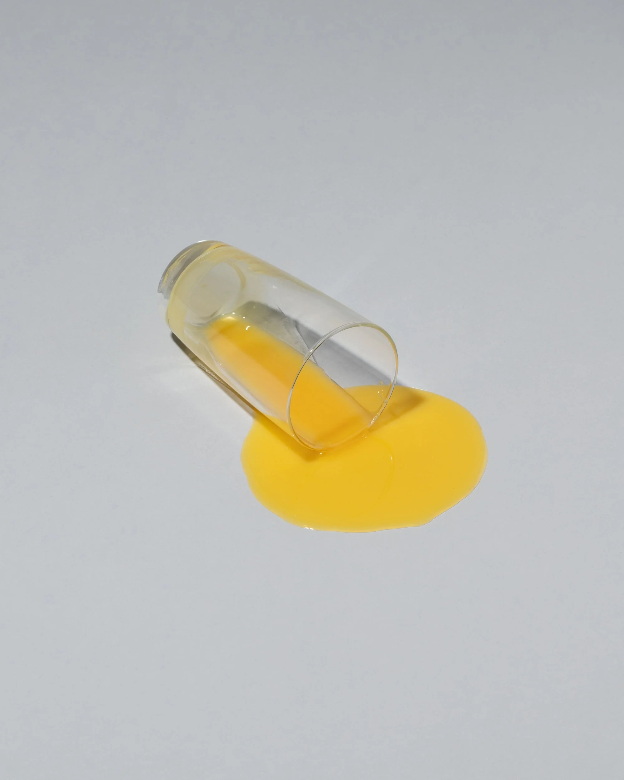 Faux Diner Orange Juice Spill