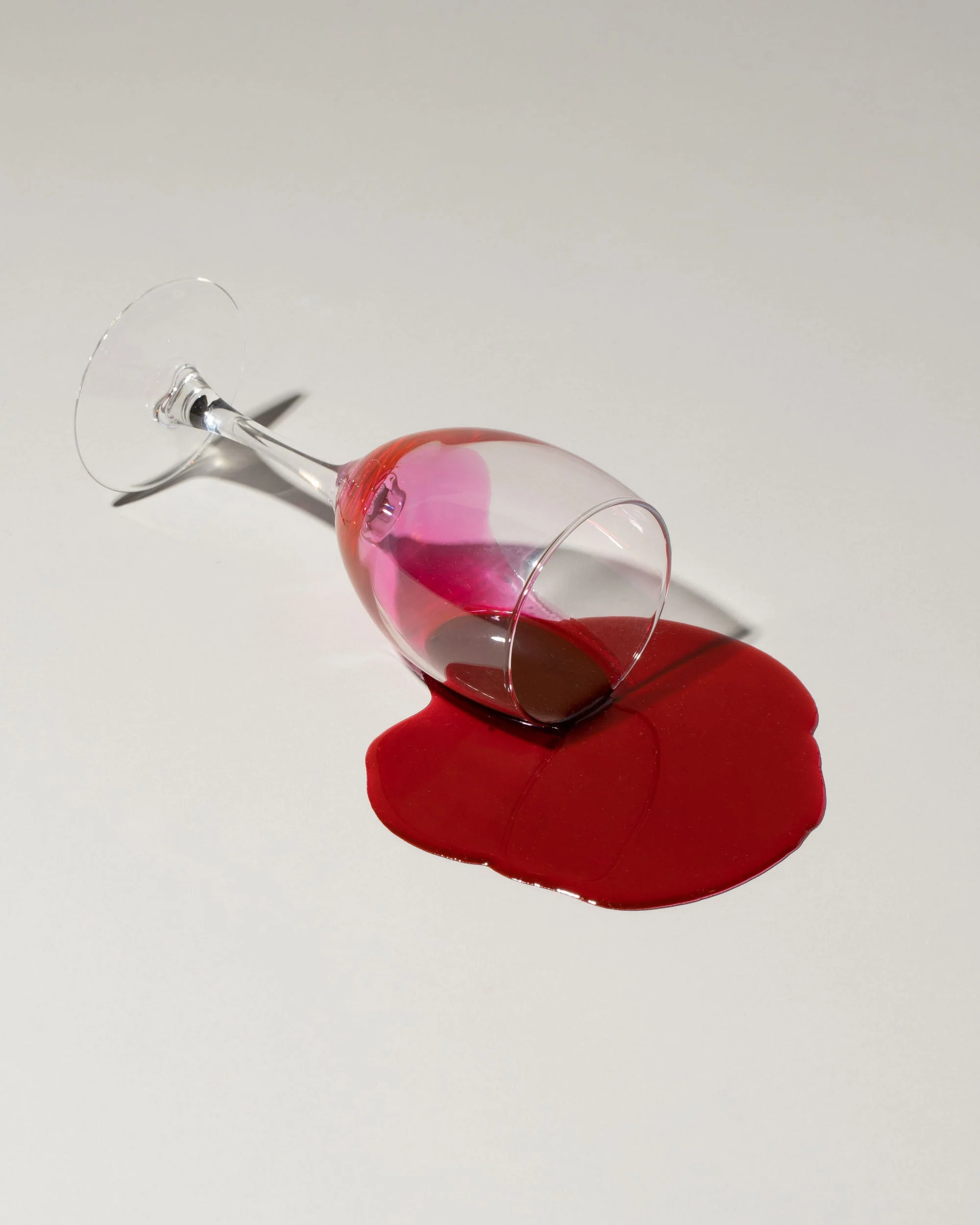 Faux Red Wine Spill