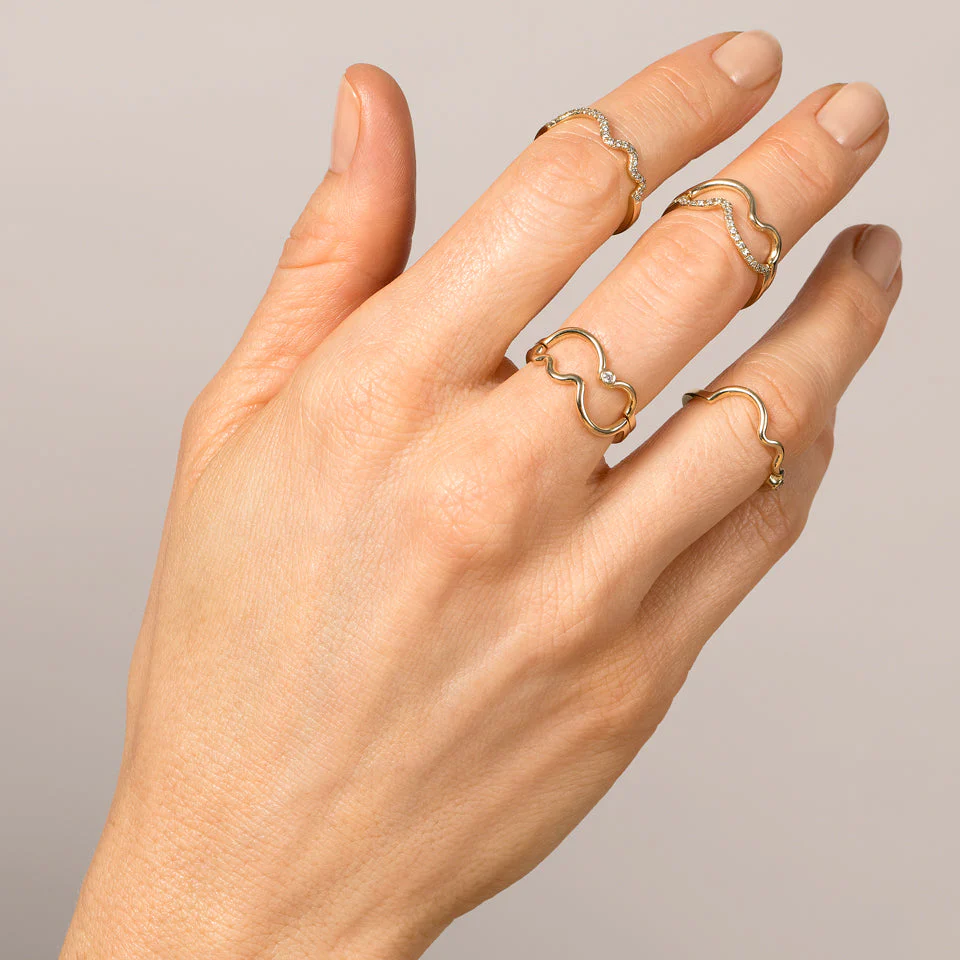Squiggle Band - Pavé - Image 3