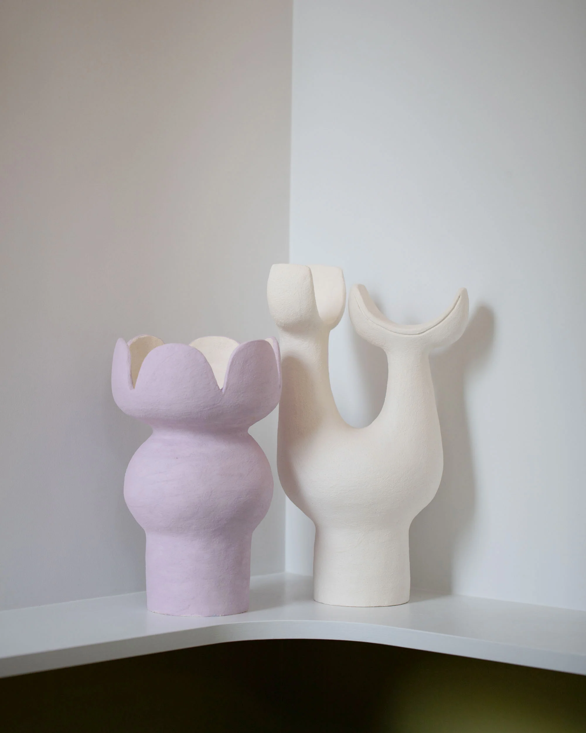 Lilac Tulip Sculpture - Image 2