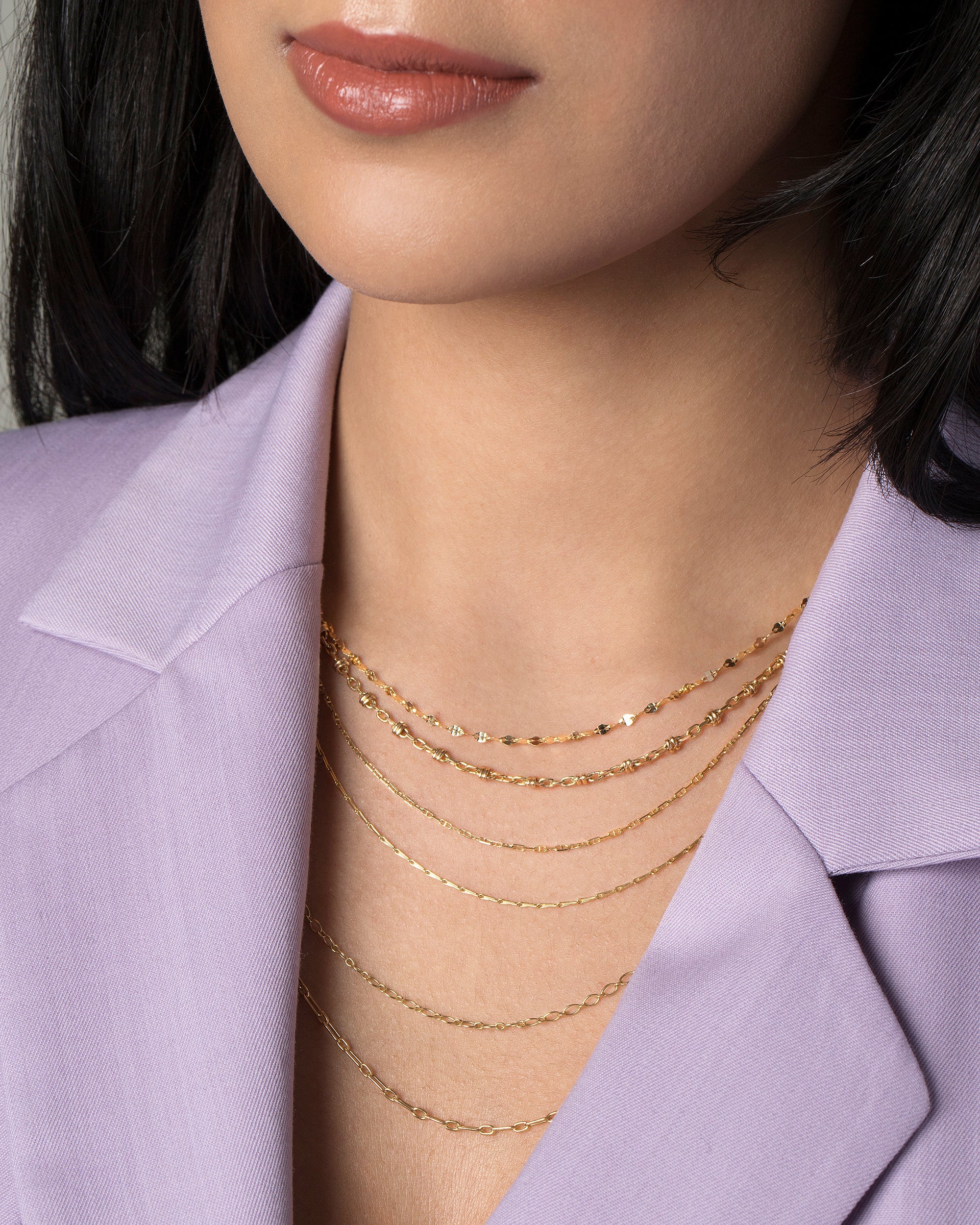 Streamer Chain Necklace - Image 3