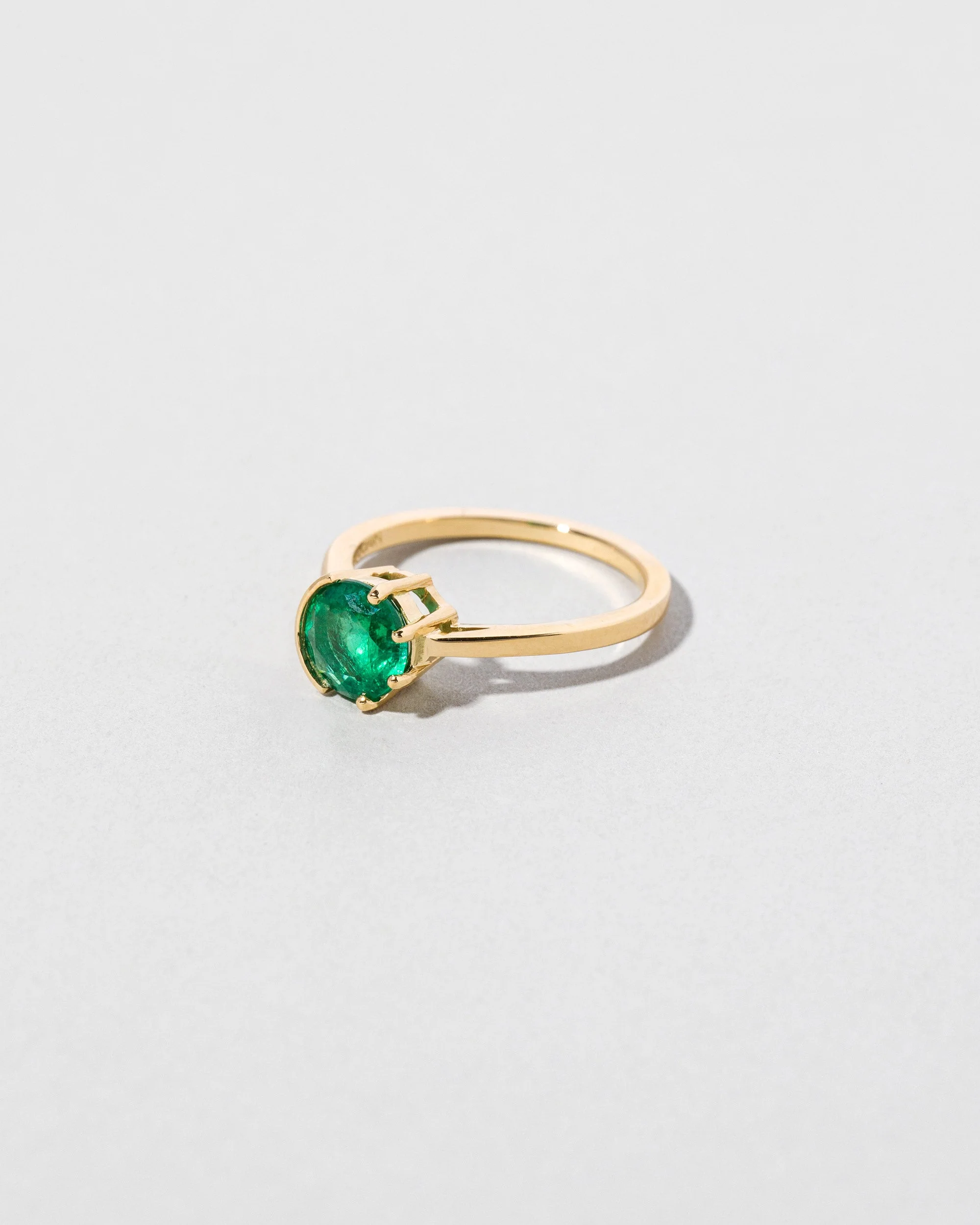 Sun & Moon Ring - Emerald - Image 2