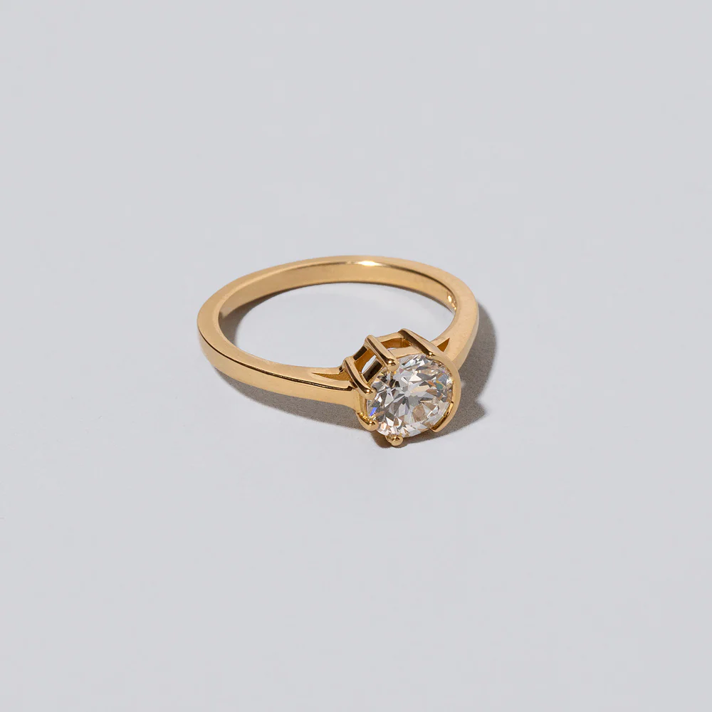 Sun & Moon Ring - White Diamond - Image 5