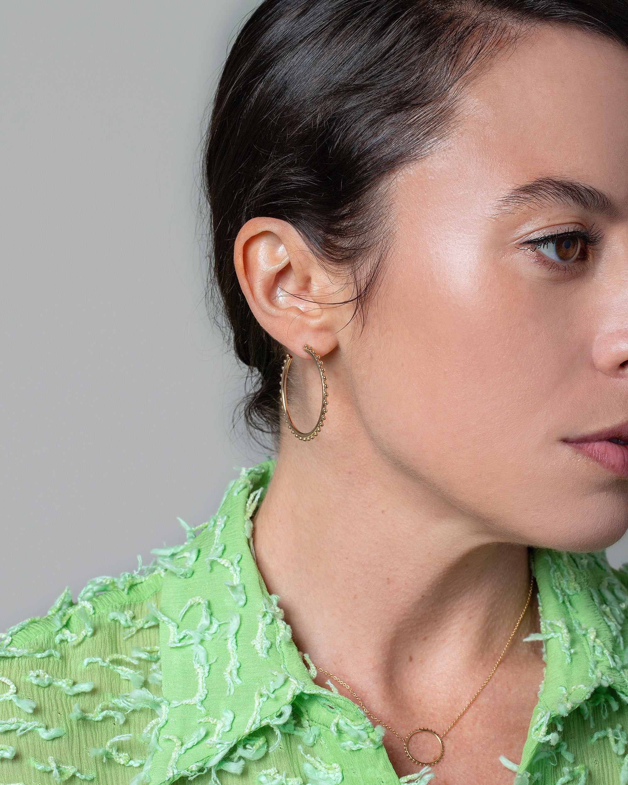 Sunbow Hoop Earrings - Image 2