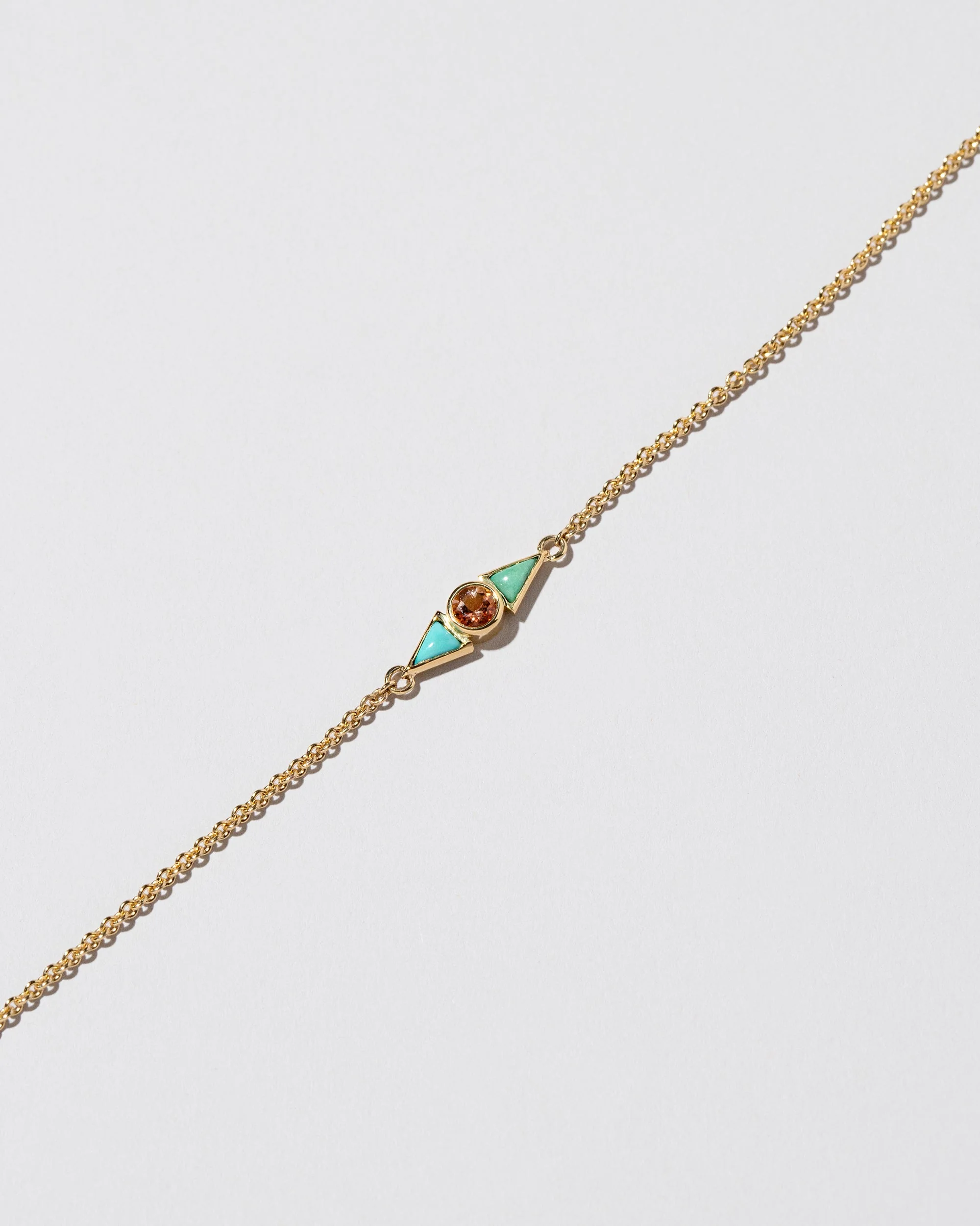 Sunstone & Turquoise Eye Bracelet - Image 4