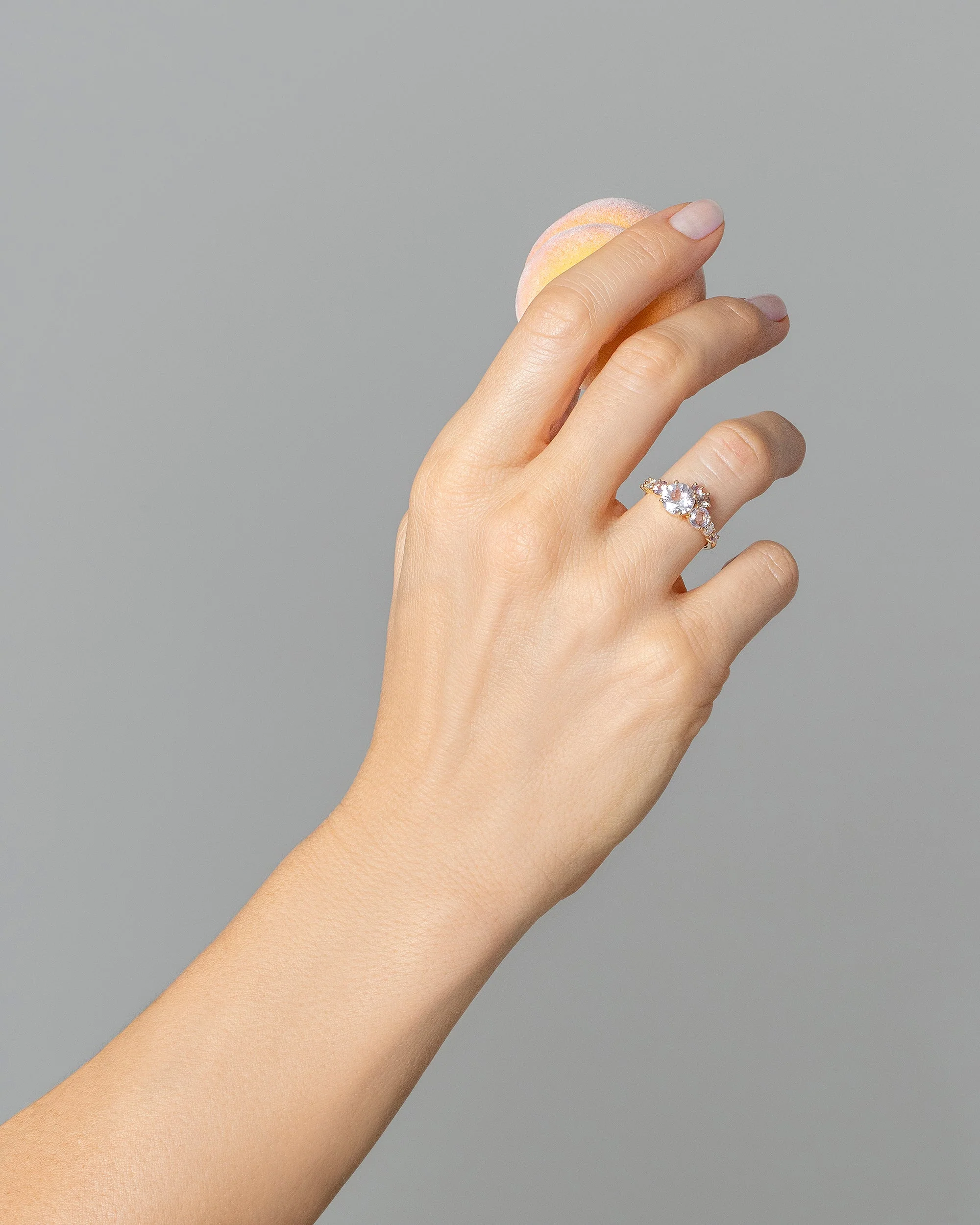 Super Luna Ring - Pink Sapphire - Image 4