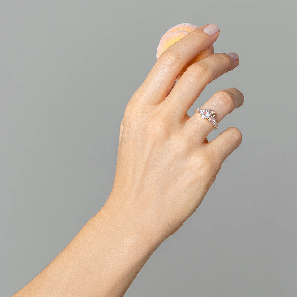 Super Luna Ring - Pink Sapphire - Image 5