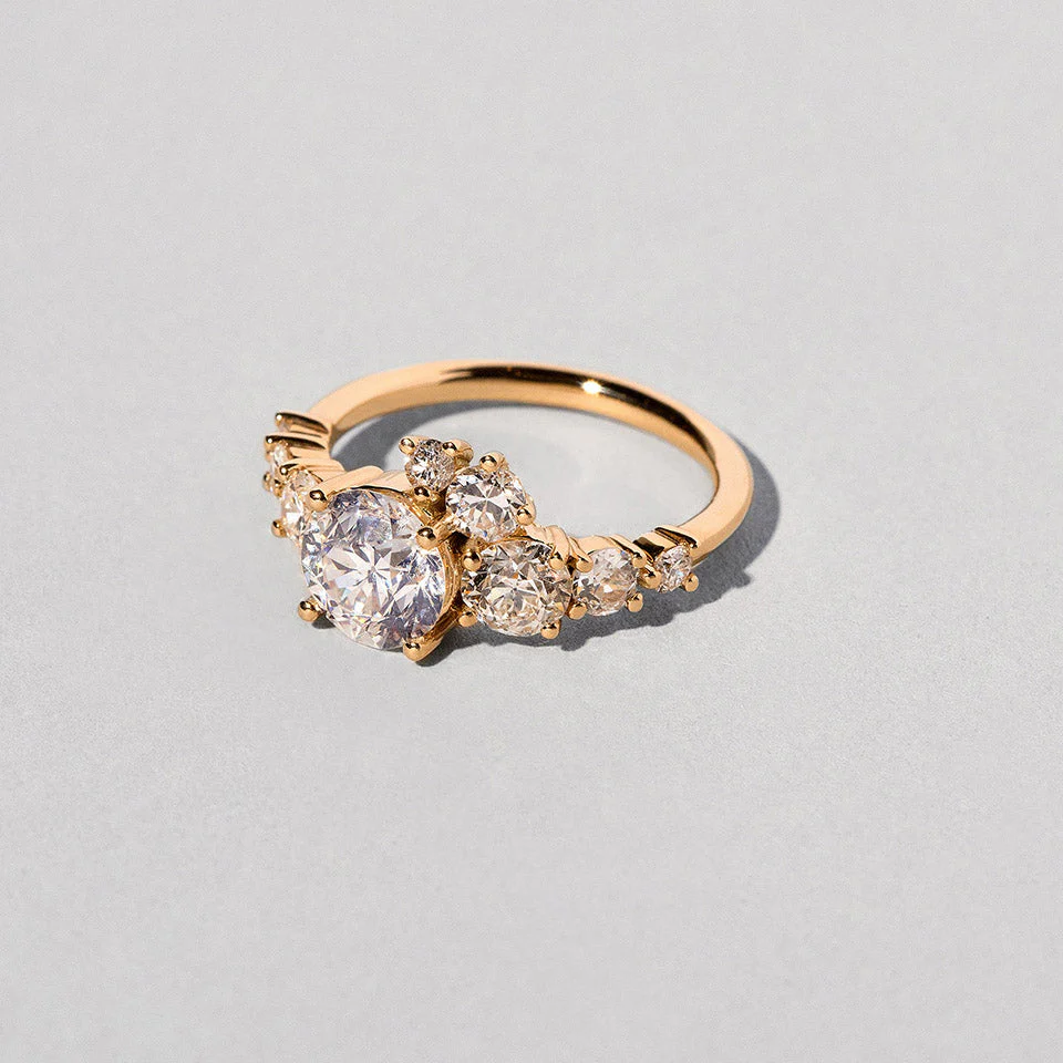 Super Luna Ring - White Diamond - Image 5