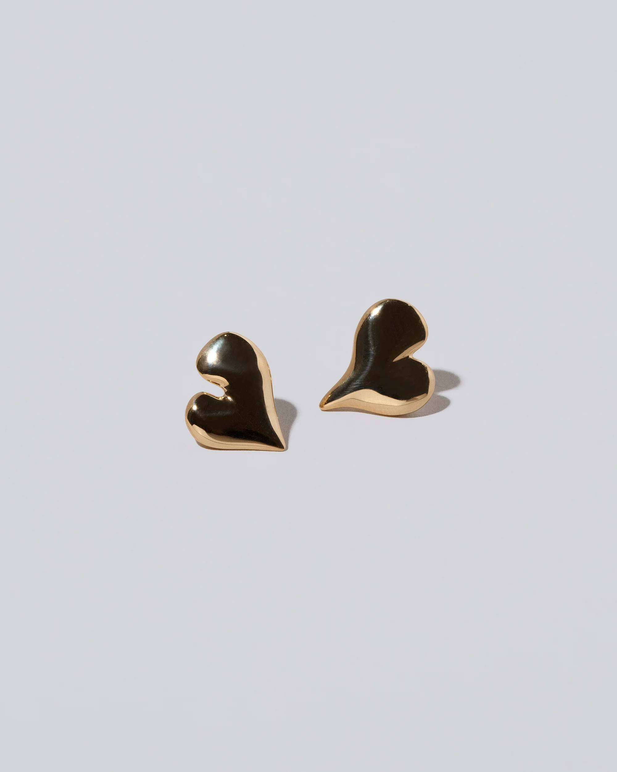 Large Thousand & One Night Heart Stud Earrings - Image 2