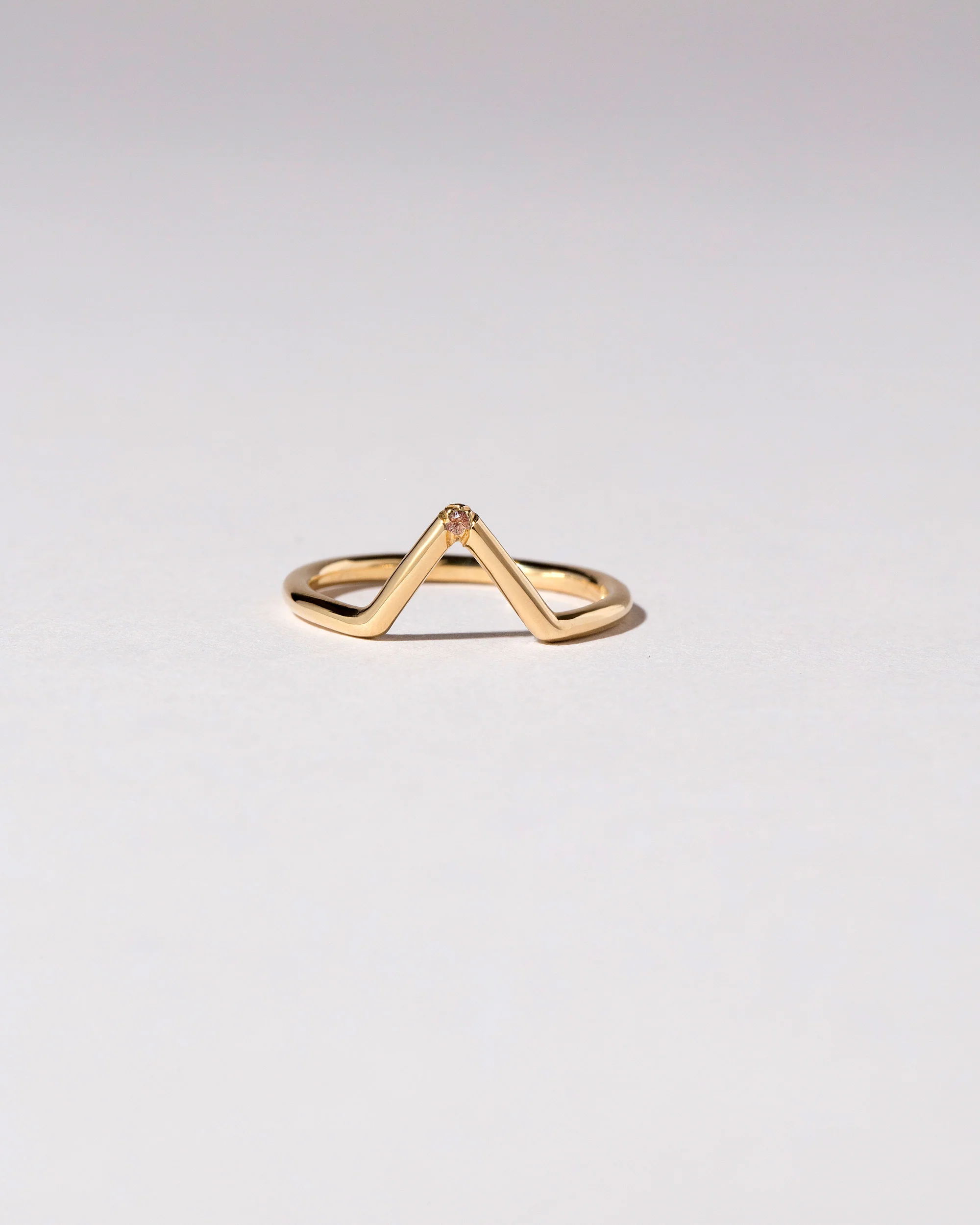 Triangle Band - Single Burnish-Set Stone - Image 6