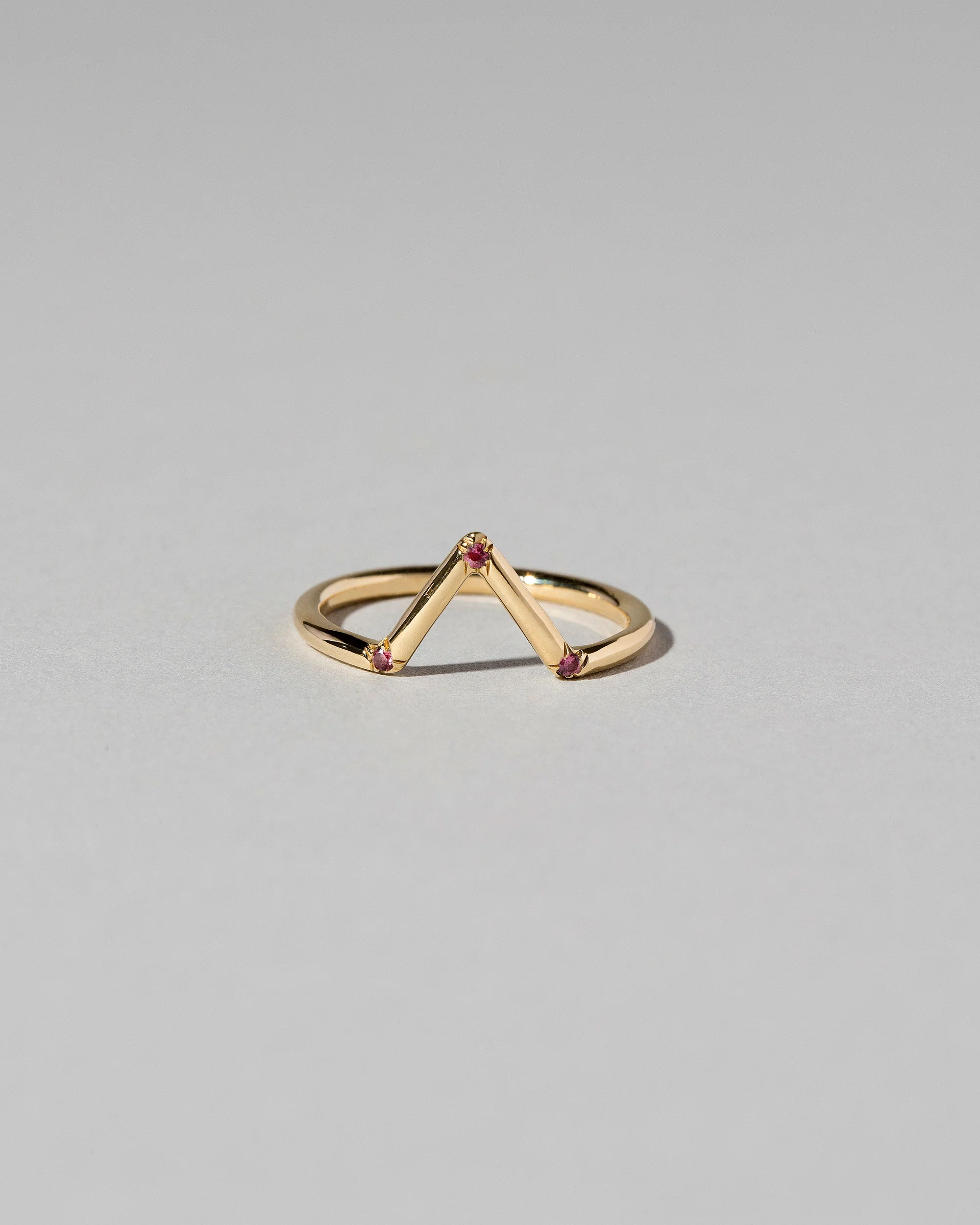 Triangle Band - Three Stone - Image 4