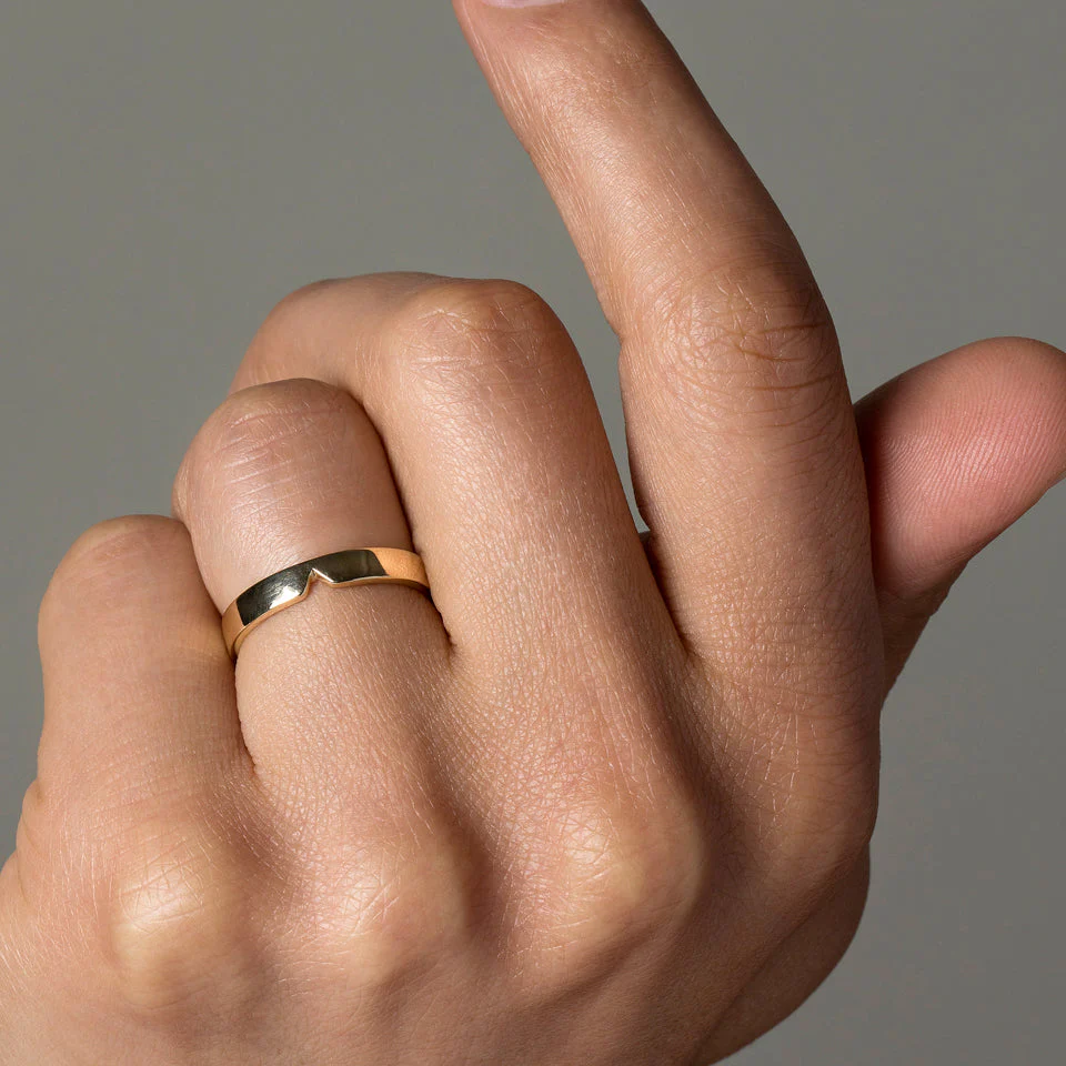 Triangle Notch Band - 3mm - Image 3