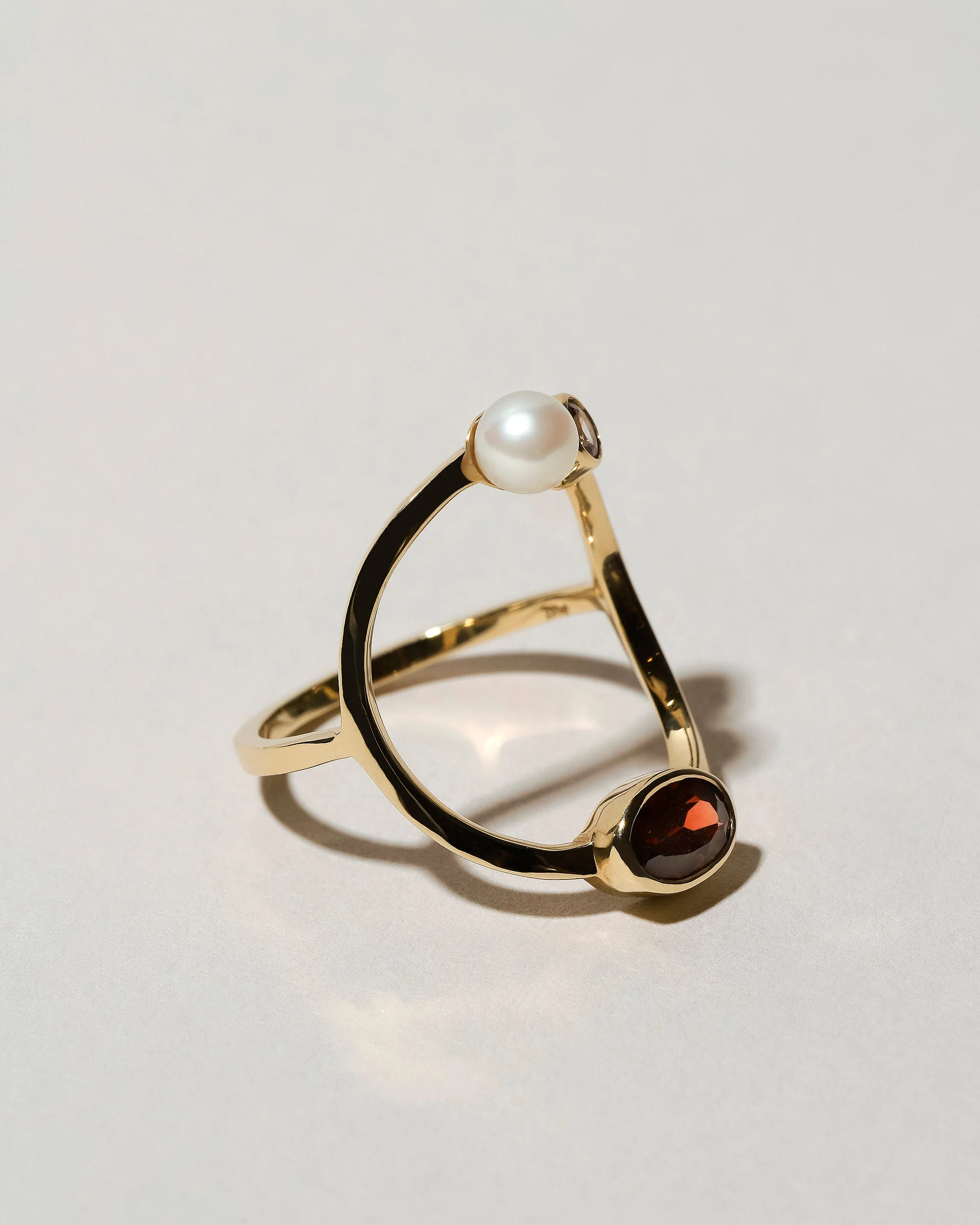 Trilogy Ring - Garnet - Image 3