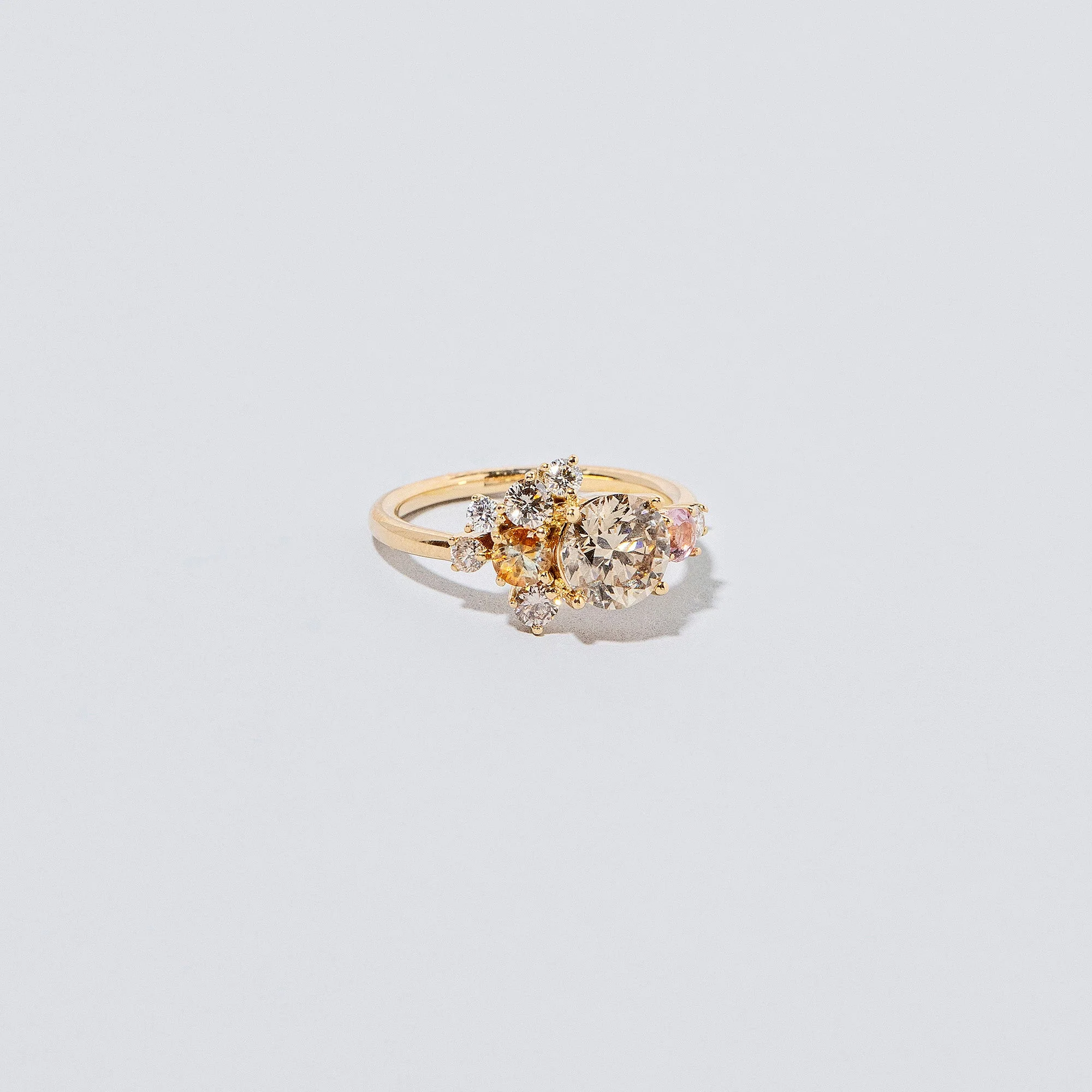 Vega Ring - Champagne Diamond - Image 3